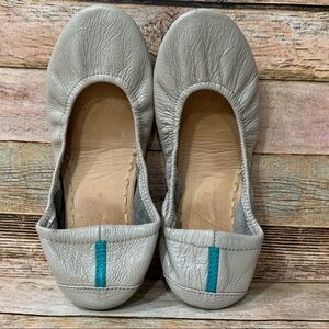 Tieks Feather Grey Flats